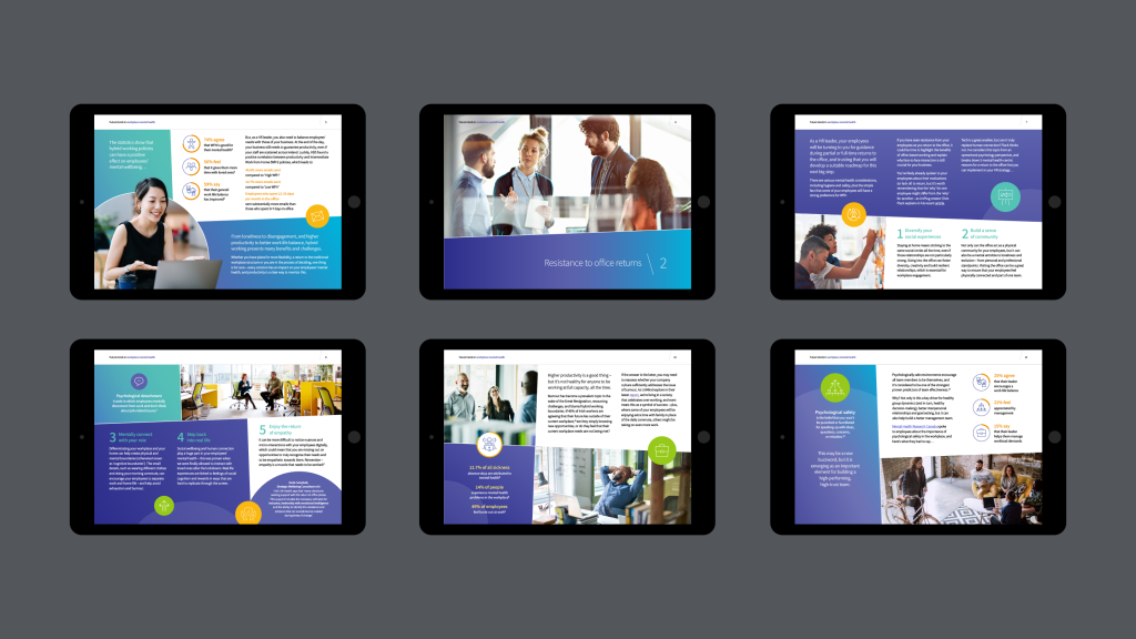 Ebook design for Irish Life Health 